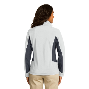 Port Authority Women's Core Colorblock Soft Shell Jacket.