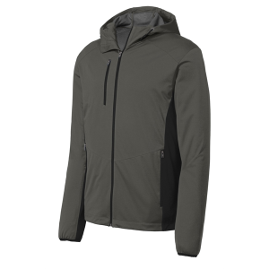 Port Authority Active Hooded Soft Shell Jacket.