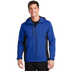 Port Authority Active Hooded Soft Shell Jacket.