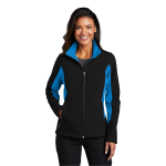 Port Authority Women's Core Colorblock Soft Shell Jacket.