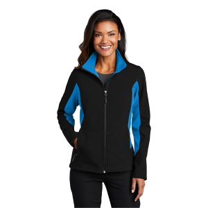 Port Authority Women's Core Colorblock Soft Shell Jacket.