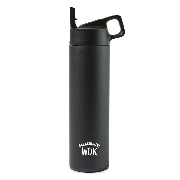 SM Water Bottle with Straw Lid - Wide Mouth Vacuum Insulated